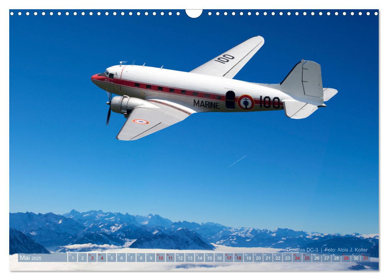 Bild: 9783435424252 | Historische Propellerflugzeuge 2025 (Wandkalender 2025 DIN A3...