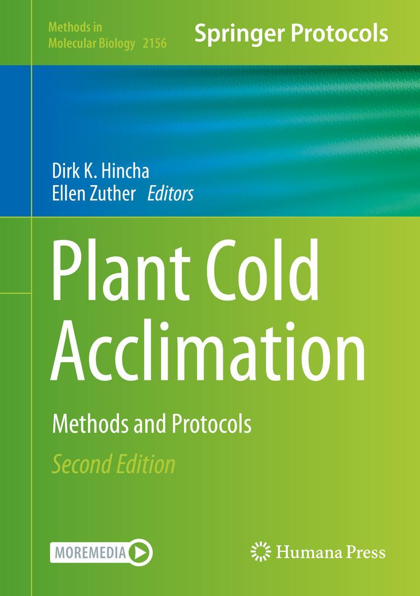 Cover: 9781071606599 | Plant Cold Acclimation | Methods and Protocols | Ellen Zuther (u. a.)