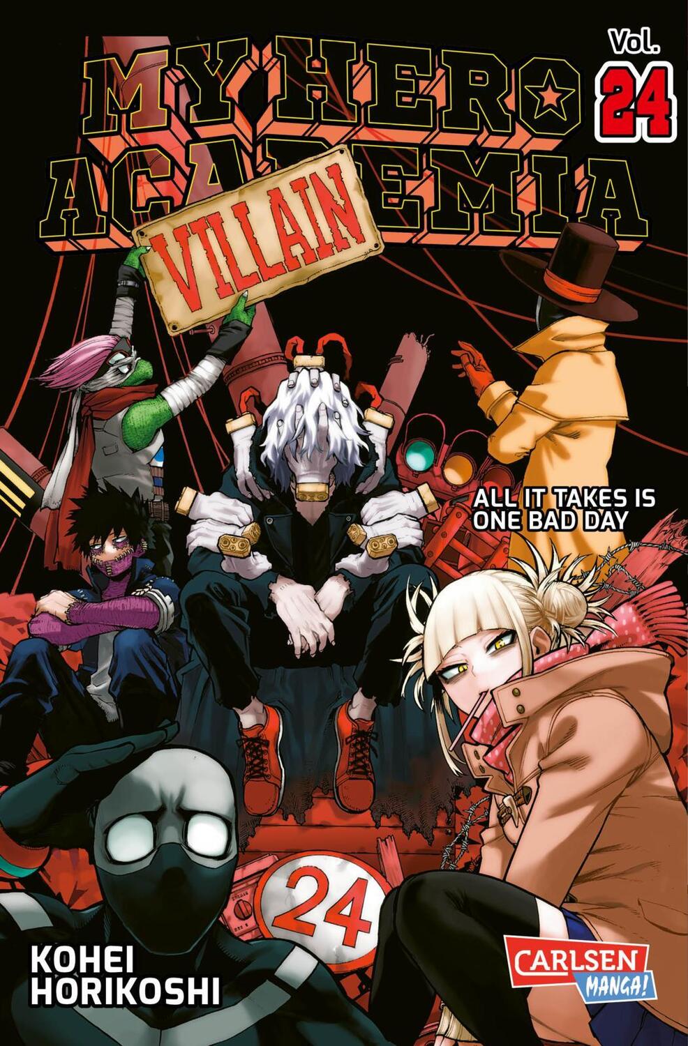 Cover: 9783551797933 | My Hero Academia 24 | Abenteuer und Action in der Superheldenschule!