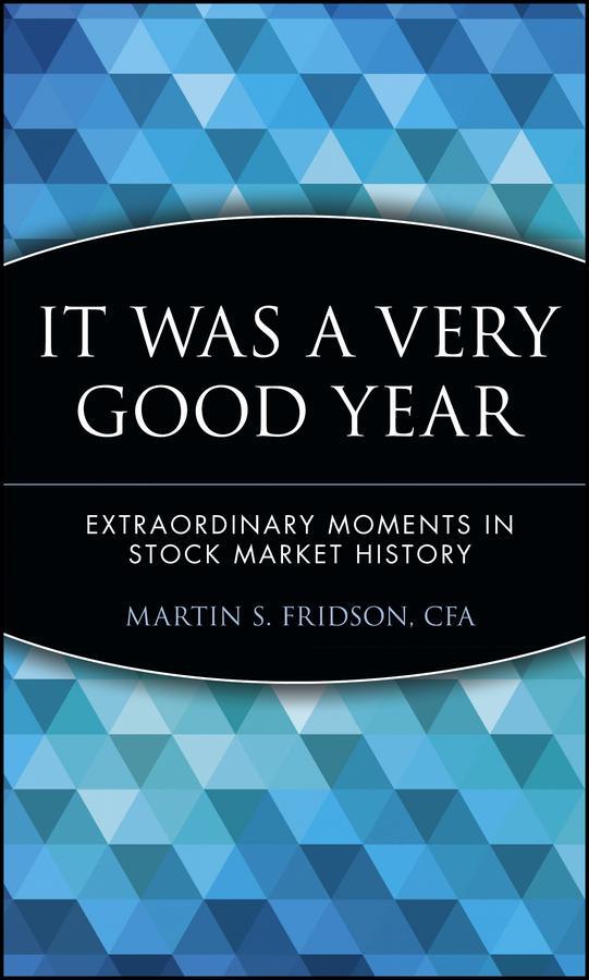 Cover: 9780471174004 | Very Good Year | Martin S Fridson | Buch | XII | Englisch | 1998