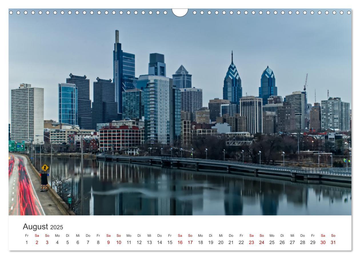 Bild: 9783435005574 | Philadelphia - The Birthplace of America (Wandkalender 2025 DIN A3...