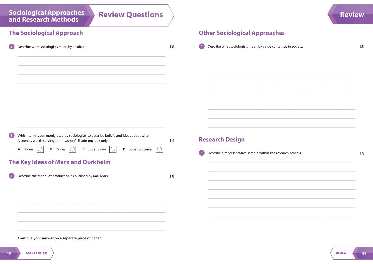 Bild: 9780008535025 | Aqa GCSE 9-1 Sociology All-In-One Complete Revision and Practice