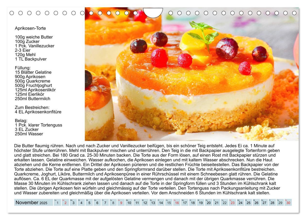 Bild: 9783435190355 | Exquisite Torten. Köstliche Rezepte für viele Anlässe (Wandkalender...