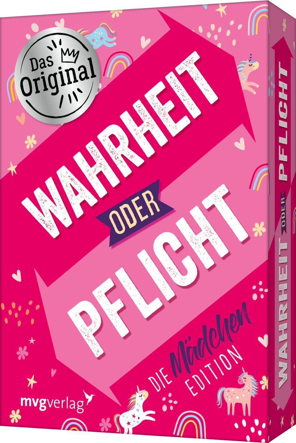 Cover: 9783747405314 | Wahrheit oder Pflicht - Die Mädchenedition | Emma Hegemann | Spiel