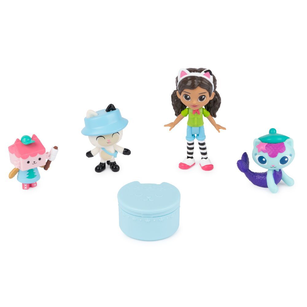 Bild: 778988469262 | Gabby's Dollhouse Friends Figure Pack Camping | In Karton | 46926