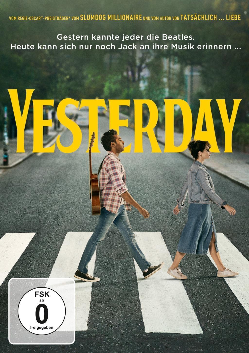 Cover: 5053083185763 | Yesterday | Danny Boyle | DVD | Deutsch | 2019 | Universal Pictures