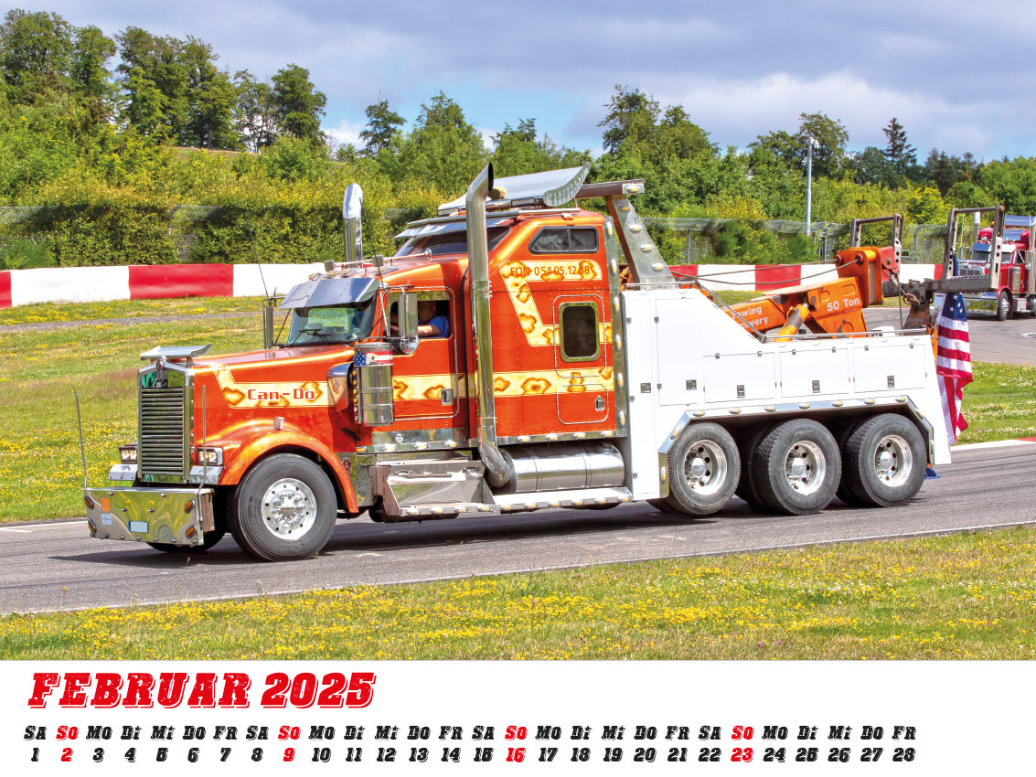 Bild: 9783948794705 | Showtruck Kalender 2025 | Airbrushbemalte Trucks | Frank Pommer | 2025