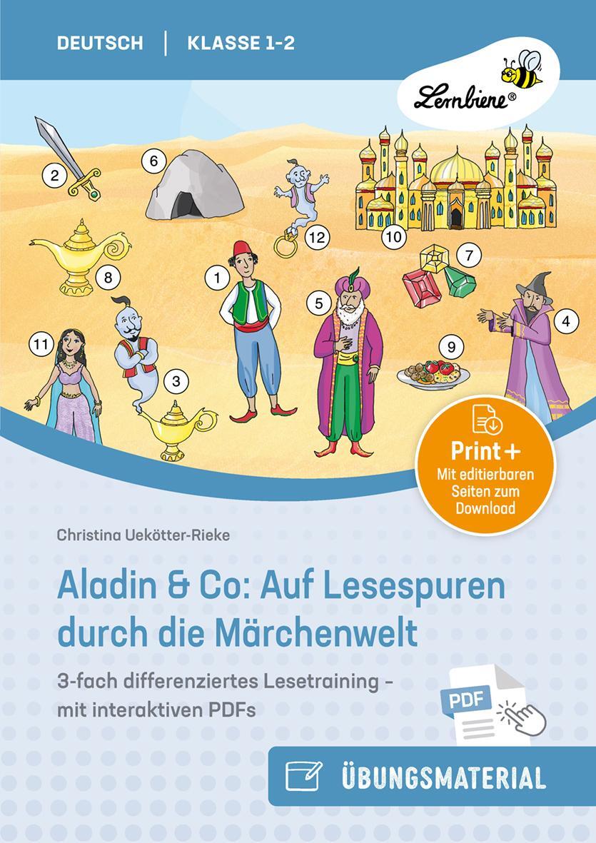 Cover: 9783746811666 | Aladin &amp; Co: Auf Lesespuren durch die Märchenwelt | Uekötter-Rieke