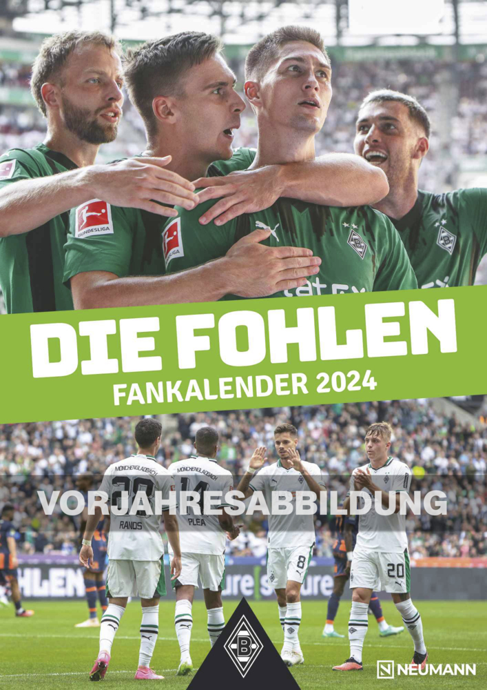 Cover: 4002725994394 | N NEUMANNVERLAGE - Borussia Mönchengladbach 2025 Wandkalender,...