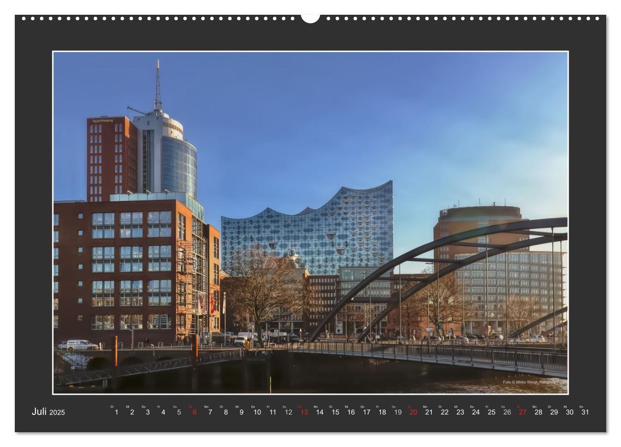 Bild: 9783435329403 | Die Elbphilharmonie Hamburg (Wandkalender 2025 DIN A2 quer),...