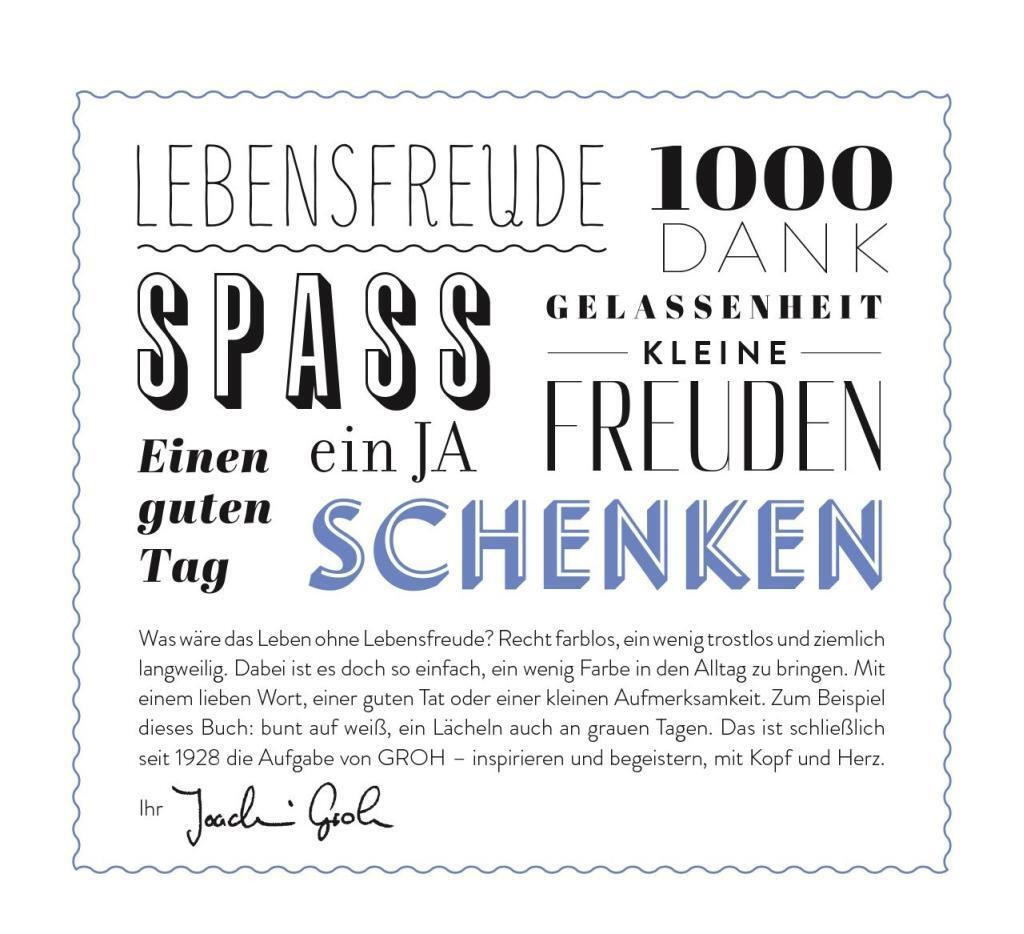 Bild: 9783848518494 | Gute Gedanken für jeden Tag | Joachim Groh | Taschenbuch | 192 S.