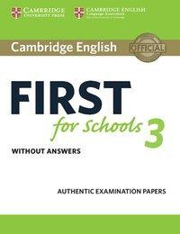 Cover: 9783125352193 | Cambridge English First for Schools 3 | Students Book without answers