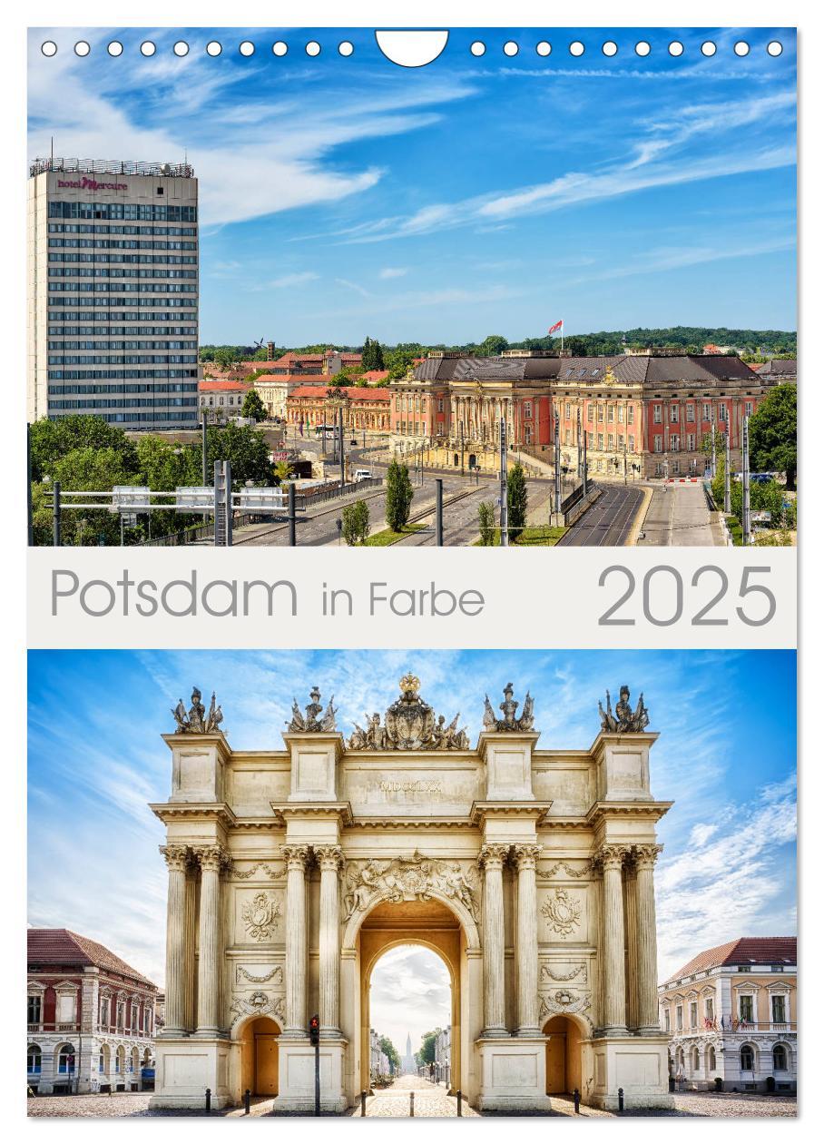 Cover: 9783435975662 | Potsdam in Farbe (Wandkalender 2025 DIN A4 hoch), CALVENDO...