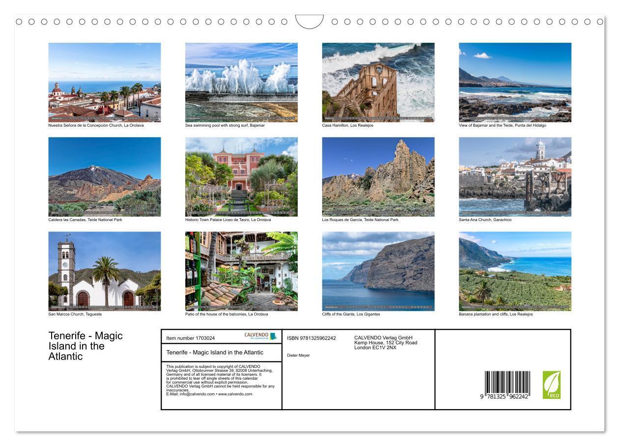 Bild: 9781325962242 | Tenerife - Magic Island in the Atlantic (Wall Calendar 2025 DIN A3...