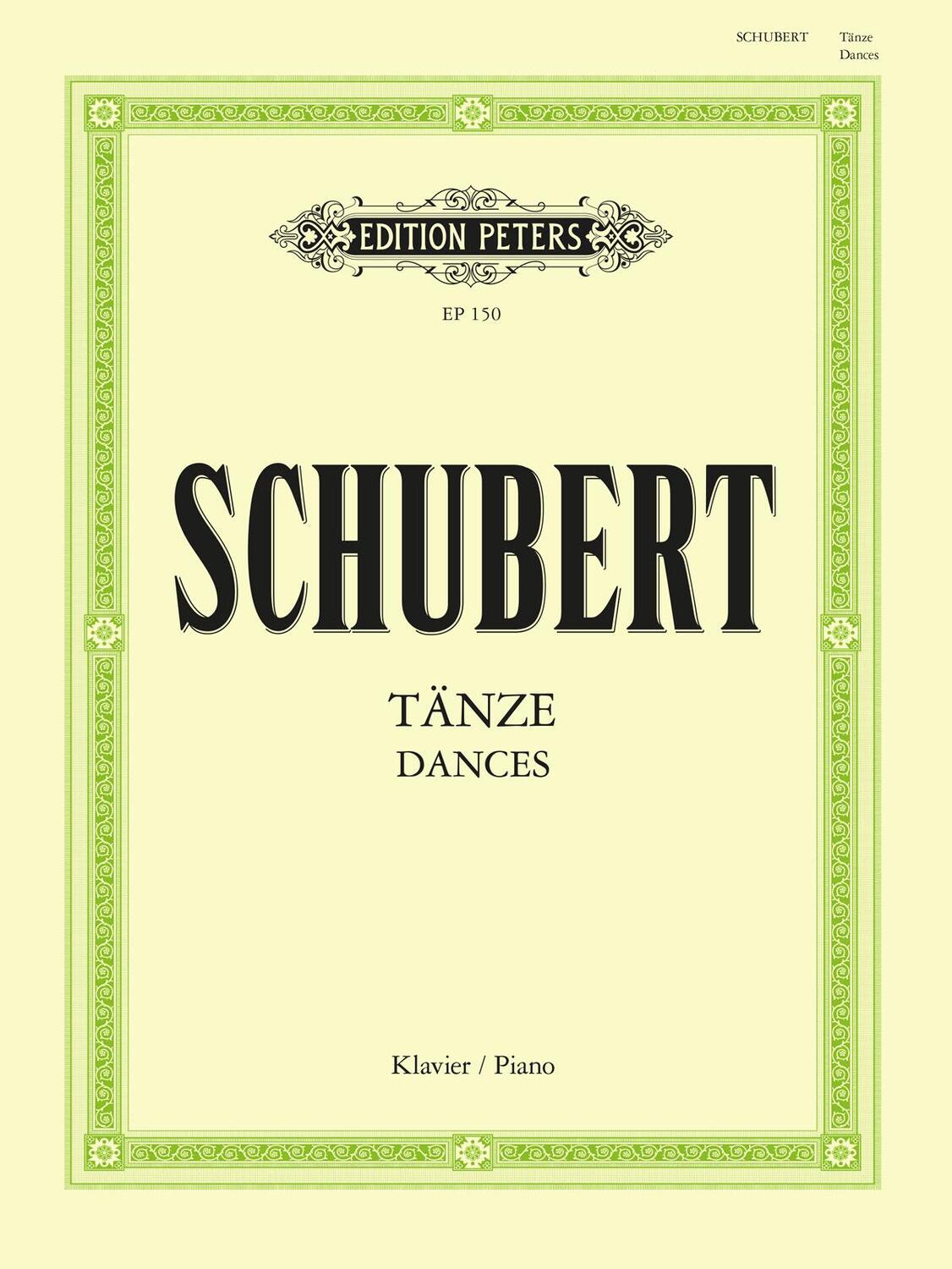 Cover: 9790014002190 | Dances for Piano | Franz Schubert | Taschenbuch | Buch | Englisch