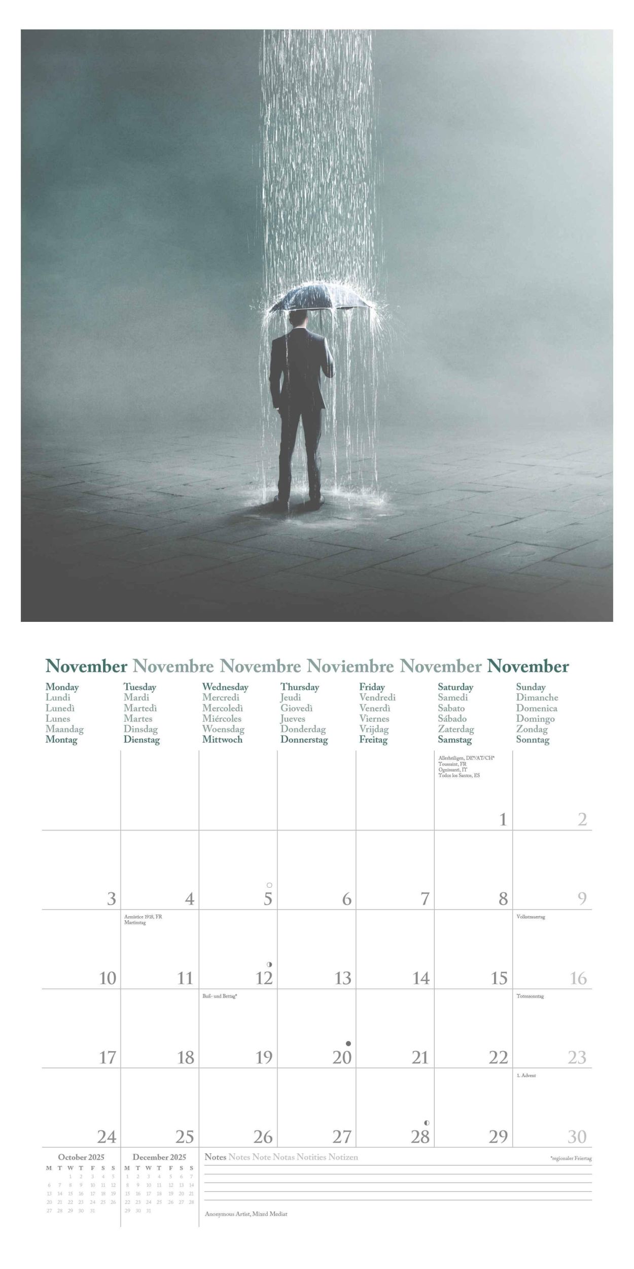 Bild: 4002725994127 | Modern Surrealism 2025 - Wand-Kalender - Broschüren-Kalender -...