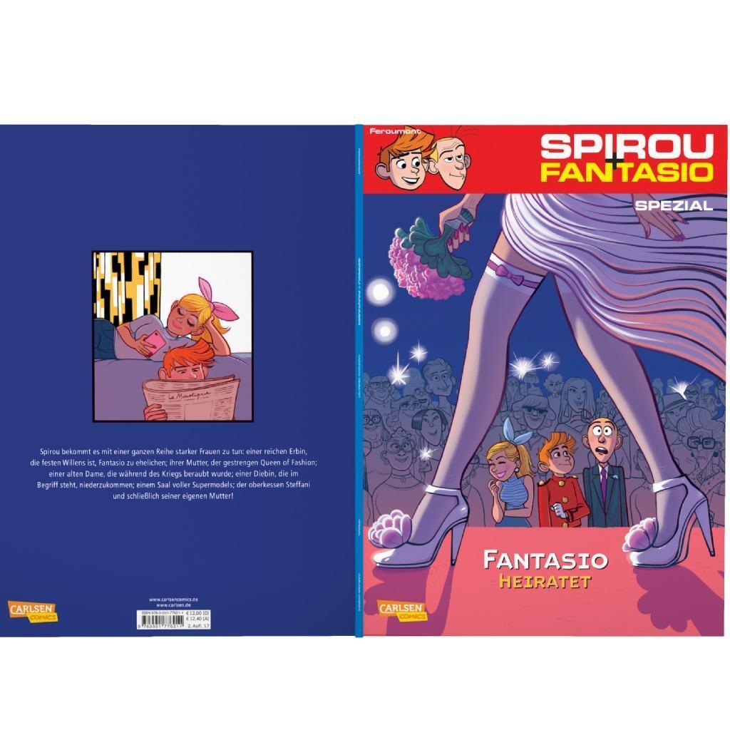 Bild: 9783551776211 | Spirou &amp; Fantasio Spezial 21: Fantasio heiratet | Benoit Feroumont