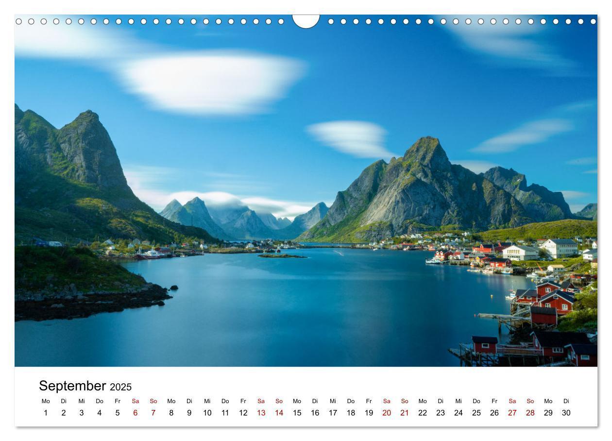 Bild: 9783435009428 | Lofoten (Wandkalender 2025 DIN A3 quer), CALVENDO Monatskalender