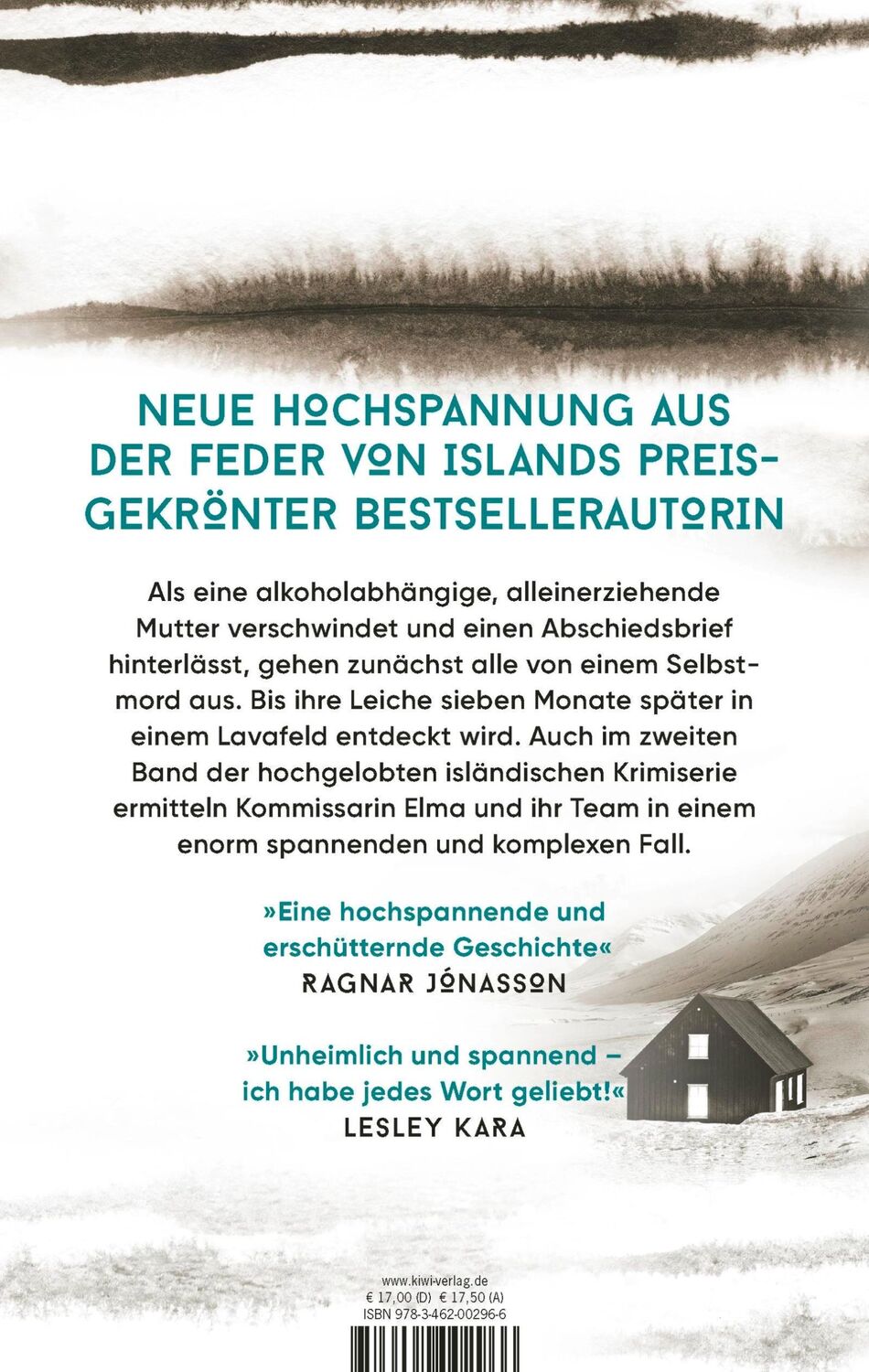 Rückseite: 9783462002966 | Verlogen | Ein Island-Krimi | Eva Björg Ægisdóttir | Taschenbuch