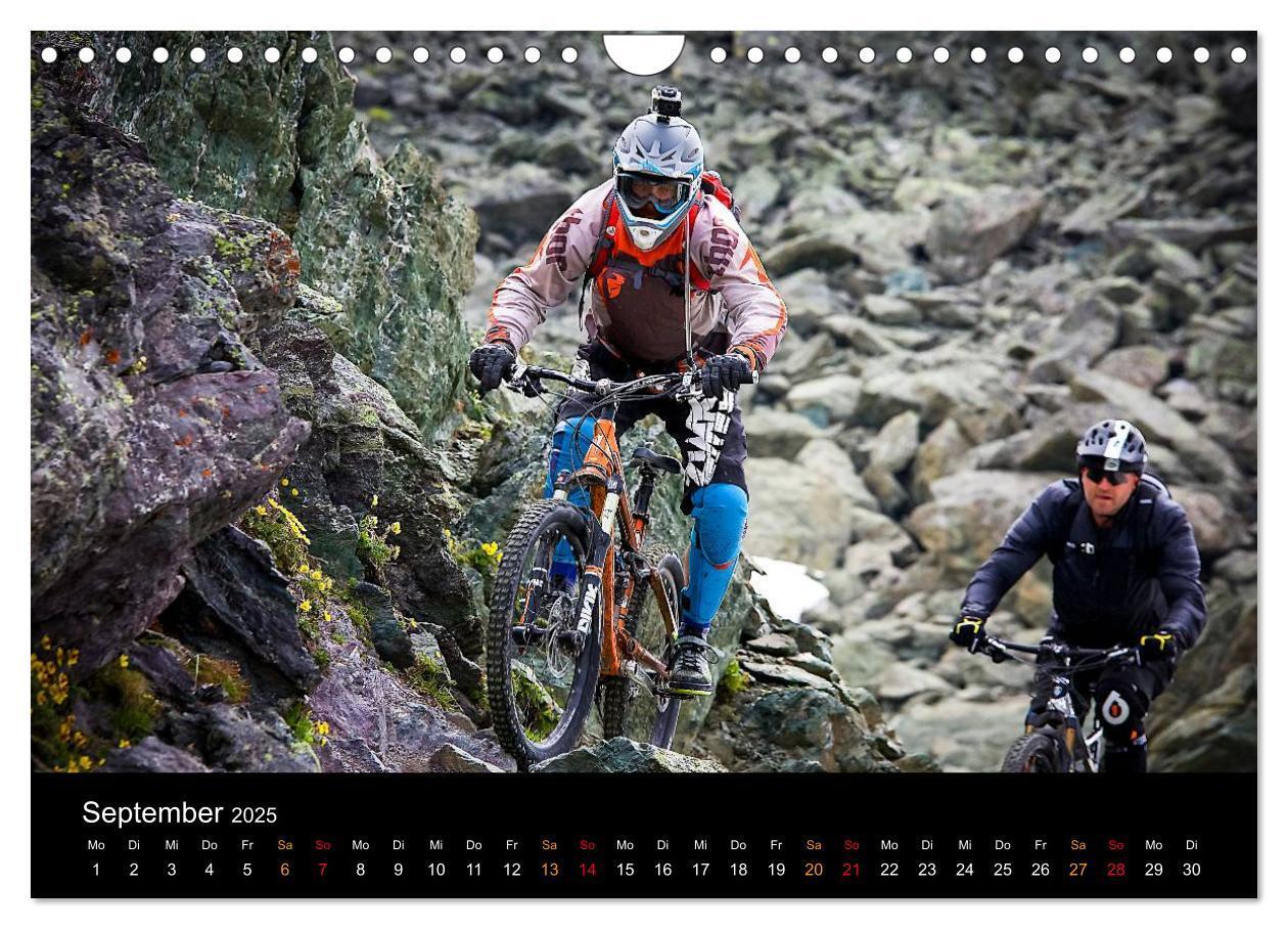 Bild: 9783435635184 | Mountainbike Freeride Momente (Wandkalender 2025 DIN A4 quer),...