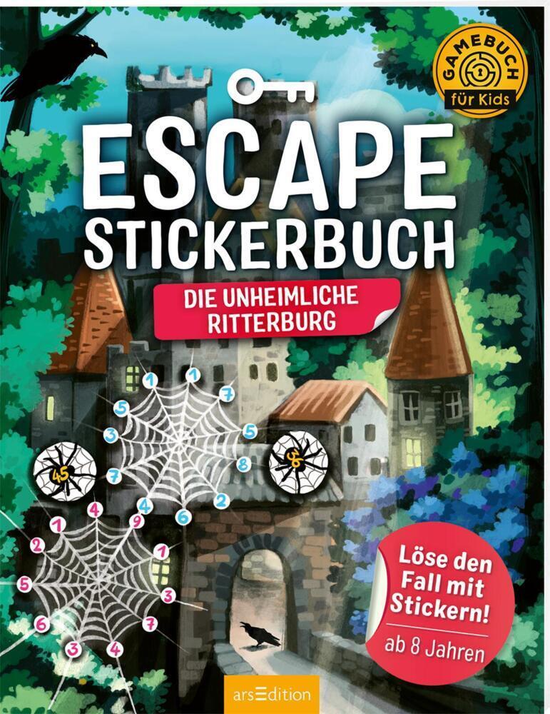 Cover: 9783845851754 | Escape-Stickerbuch - Die unheimliche Ritterburg | Philip Kiefer | Buch