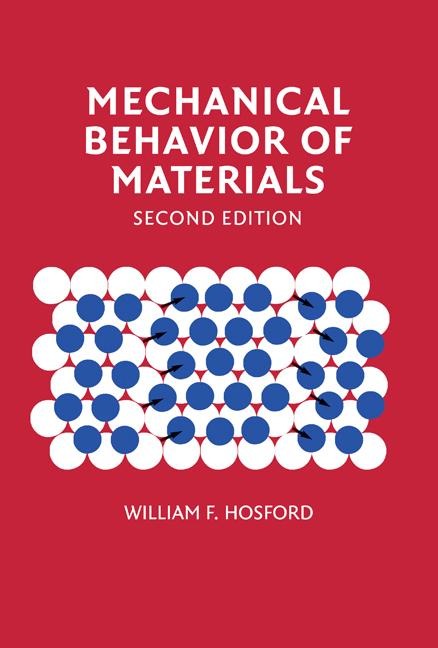 Cover: 9780521195690 | Mechanical Behavior of Materials | William F. Hosford | Buch | 2009