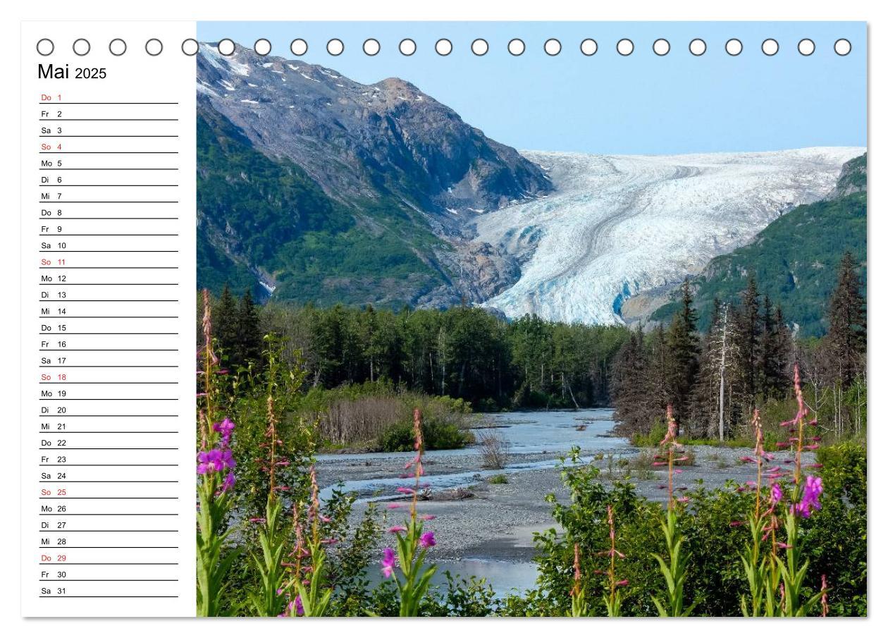 Bild: 9783435538058 | Alaska und Kanada (Tischkalender 2025 DIN A5 quer), CALVENDO...