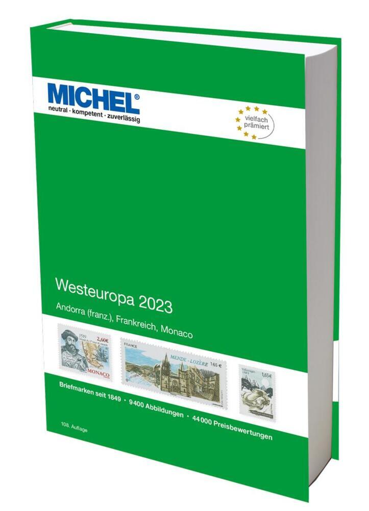 Cover: 9783954024537 | Westeuropa 2023 | Europa Teil 3 | MICHEL-Redaktion | Buch | 942 S.