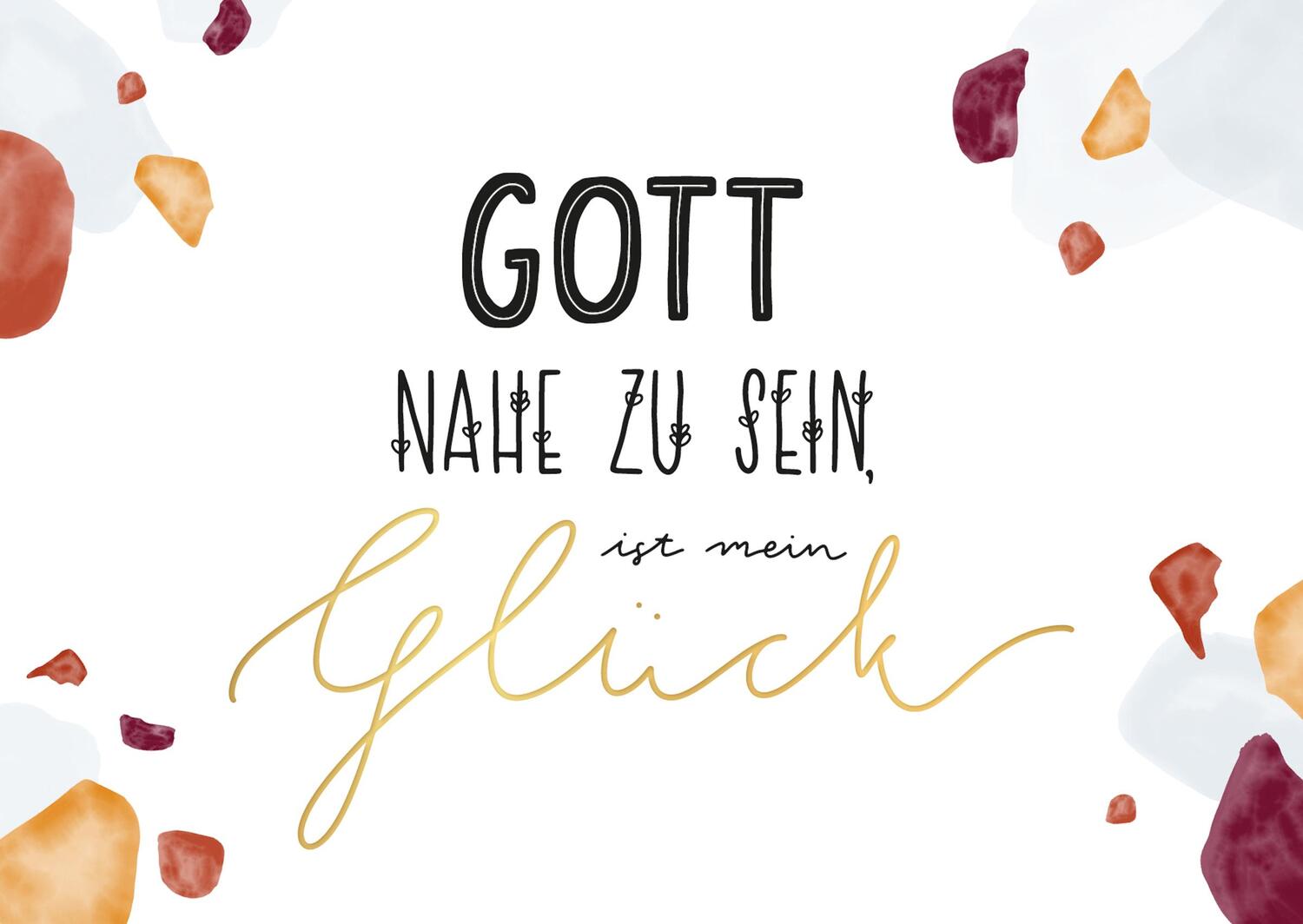 Bild: 4250222917181 | Himmelsglück | Bibel-Lettering Postkarten-Set | Annika Mengel | Box