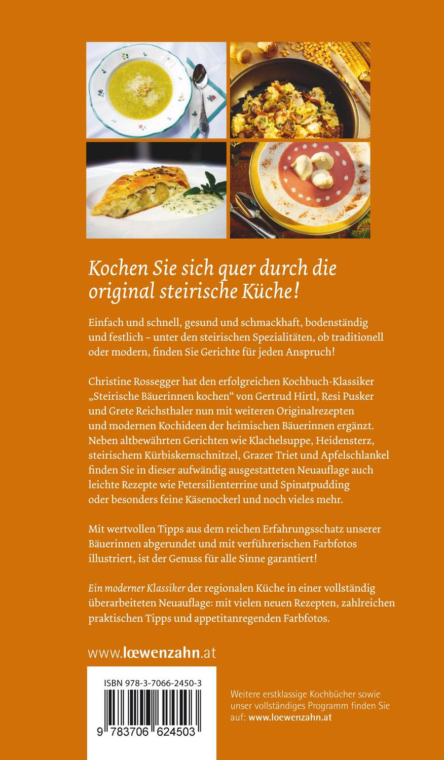 Bild: 9783706624503 | Steirische Bäuerinnen kochen | Einfach gute Rezepte | Gertrud Hirtl