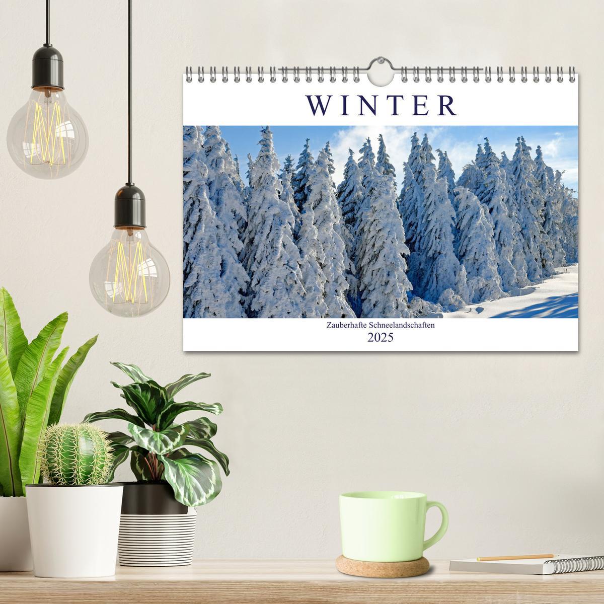 Bild: 9783435317813 | Winter. Zauberhafte Schneelandschaften (Wandkalender 2025 DIN A4...