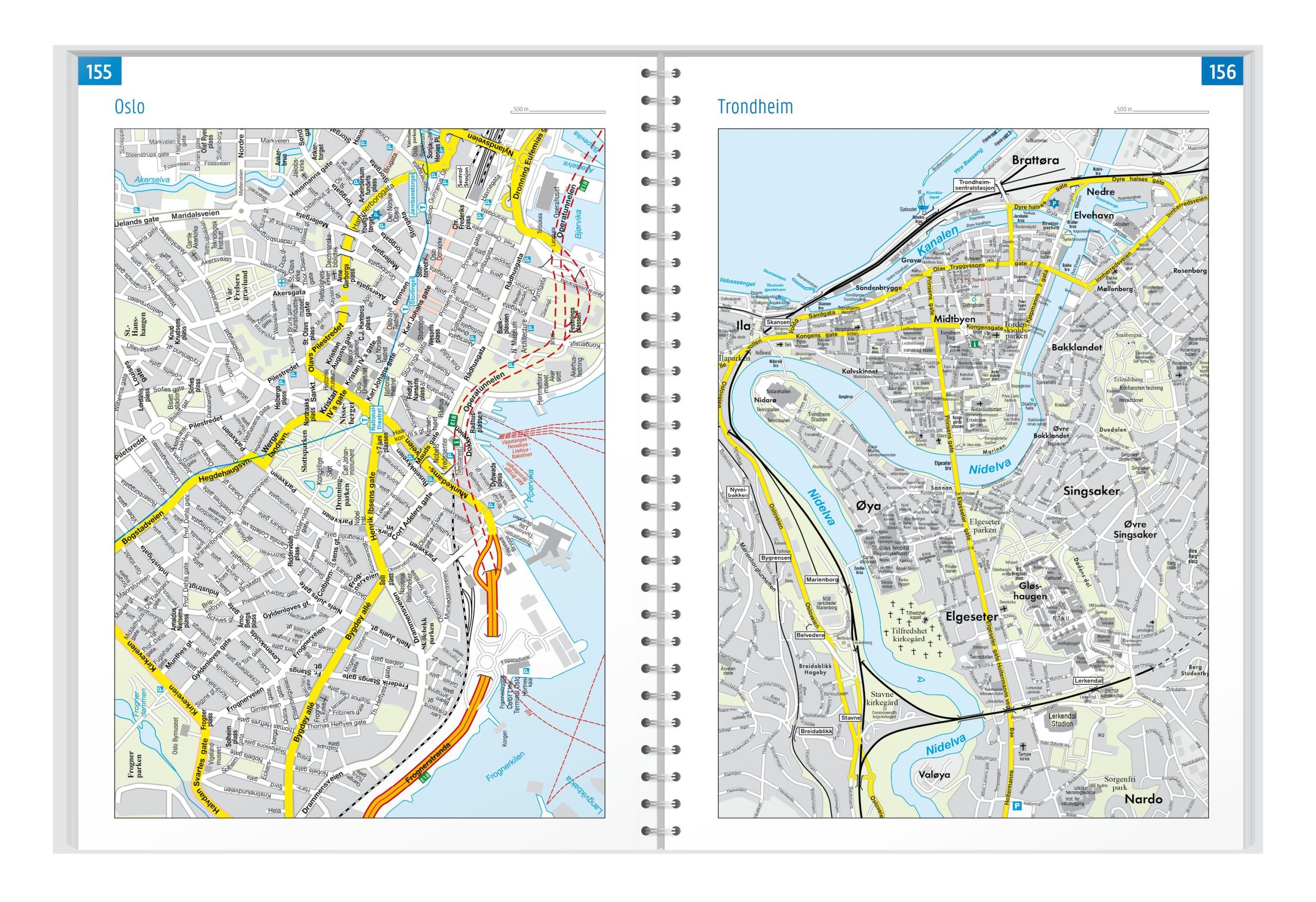 Bild: 9783707922462 | Norwegen, Autoatlas 1:250.000 - 1:400.000, freytag &amp; berndt | Berndt