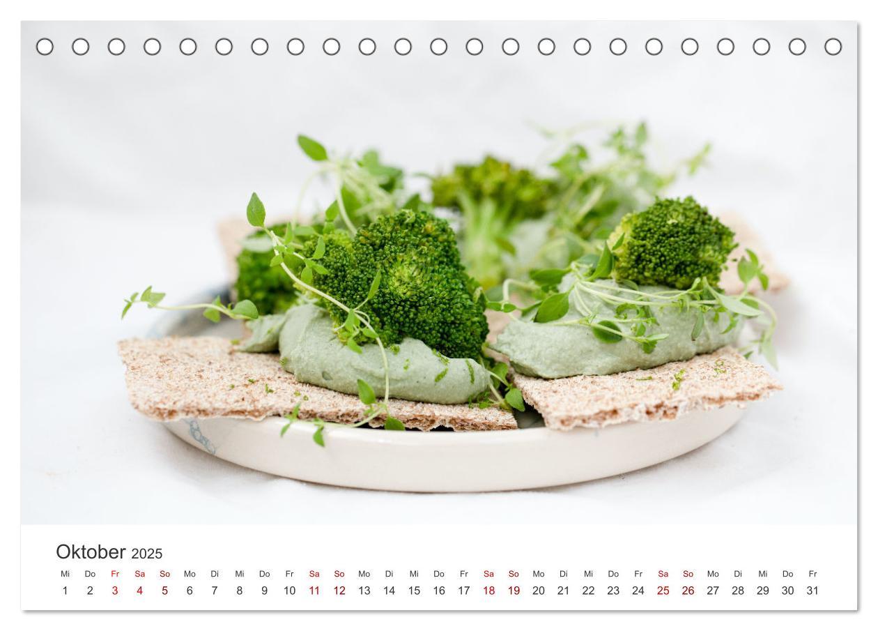 Bild: 9783383936203 | Vegan - Mmmh lecker! (Tischkalender 2025 DIN A5 quer), CALVENDO...