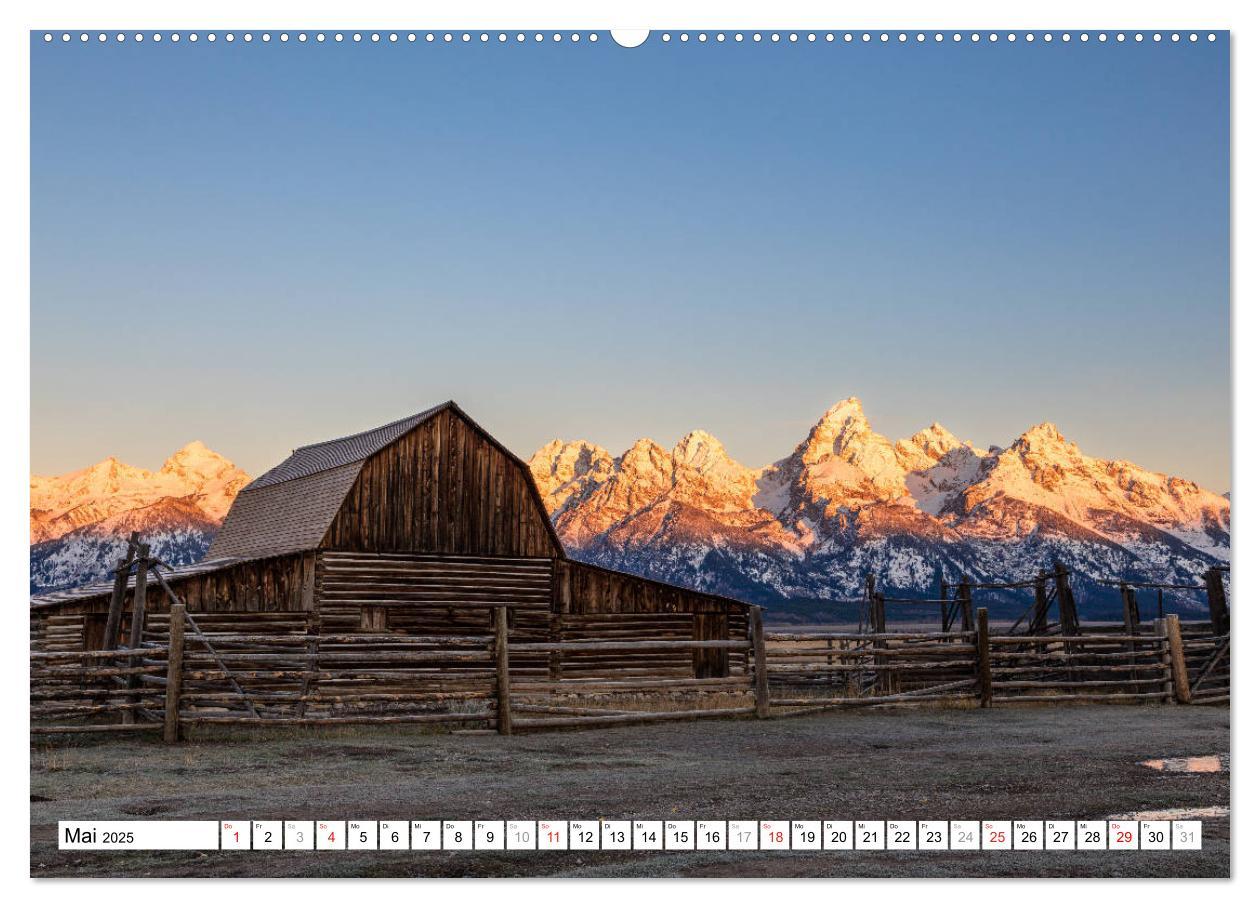 Bild: 9783435404070 | Grand Teton National Park (Wandkalender 2025 DIN A2 quer), CALVENDO...