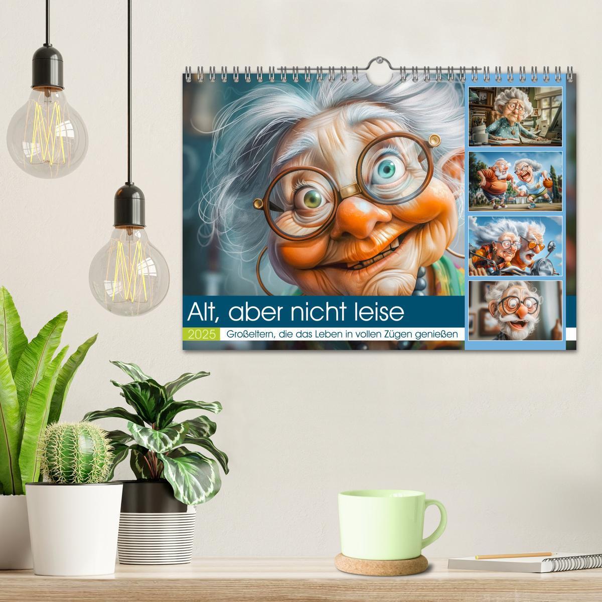 Bild: 9783457185650 | Alt, aber nicht leise (Wandkalender 2025 DIN A4 quer), CALVENDO...