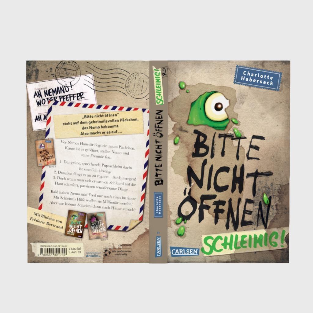 Bild: 9783551321749 | Bitte nicht öffnen 2: Schleimig! | Charlotte Habersack | Taschenbuch