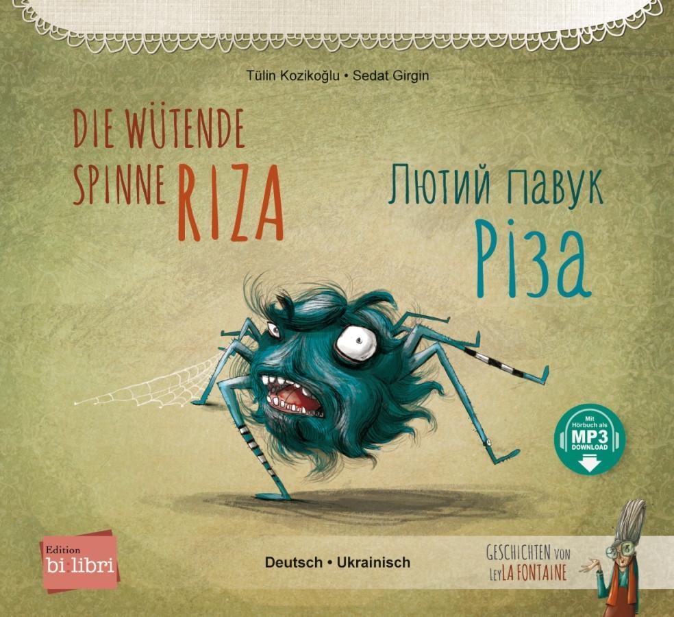 Cover: 9783198596029 | Die wütende Spinne Riza. Deutsch-Ukrainisch | Tülin Kozikoglu | Buch