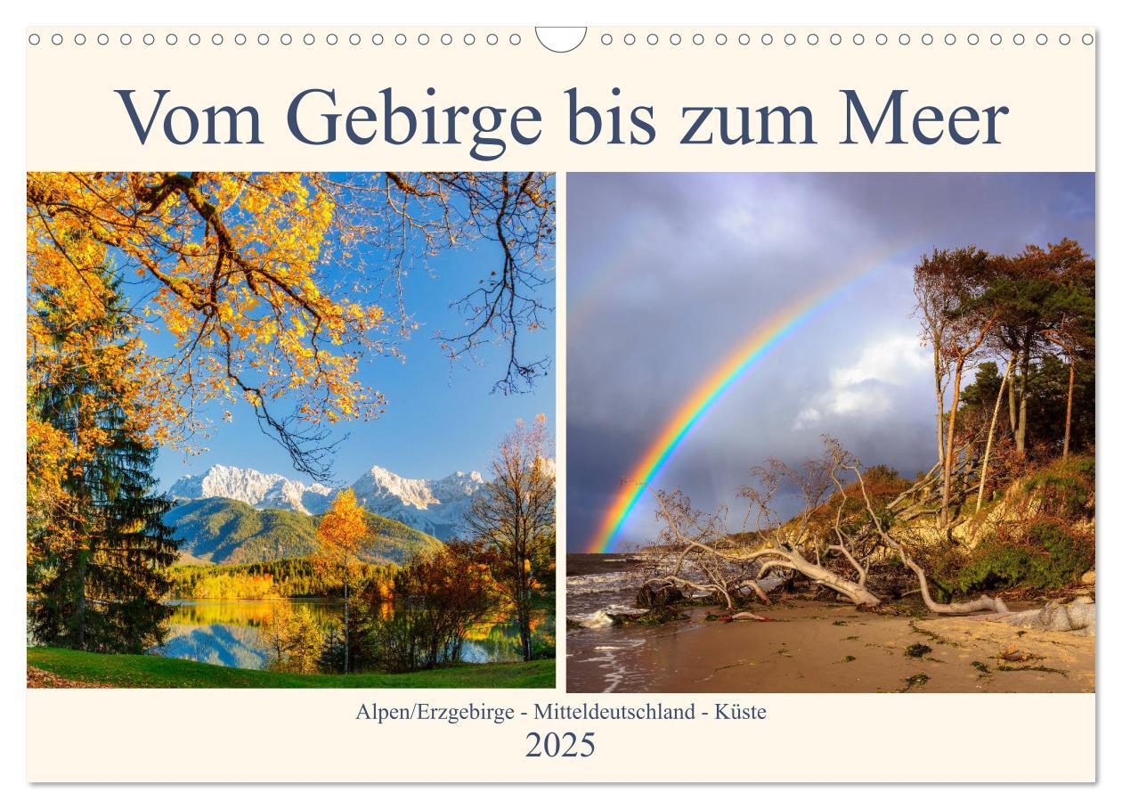 Cover: 9783435801657 | Vom Gebirge bis zum Meer, Alpen/Erzgebirge - Mitteldeutschland -...