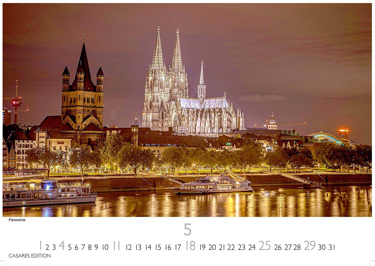 Bild: 9781835243022 | Köln 2025 L 35x50cm | Kalender | 14 S. | Deutsch | 2025