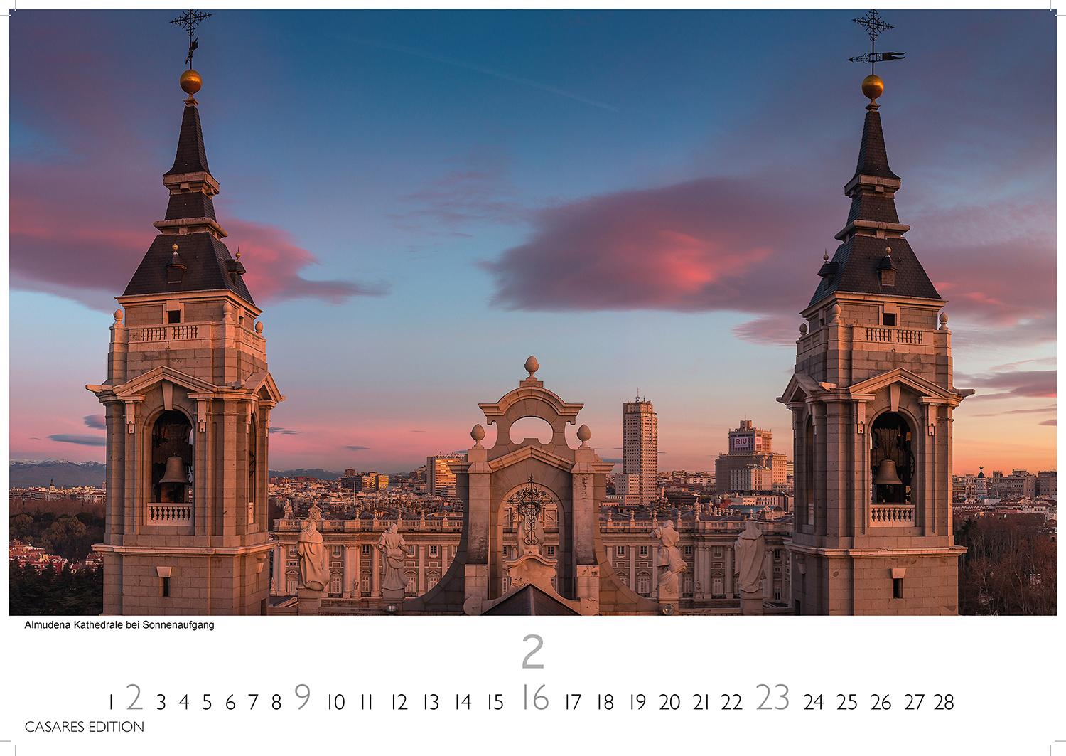 Bild: 9781835241714 | Madrid 2025 S 24x35cm | Kalender | 14 S. | Deutsch | 2025