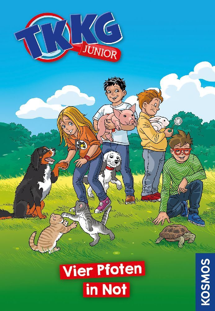 Cover: 9783440174241 | TKKG Junior, 17, Vier Pfoten in Not | Kirsten Vogel | Buch | Deutsch