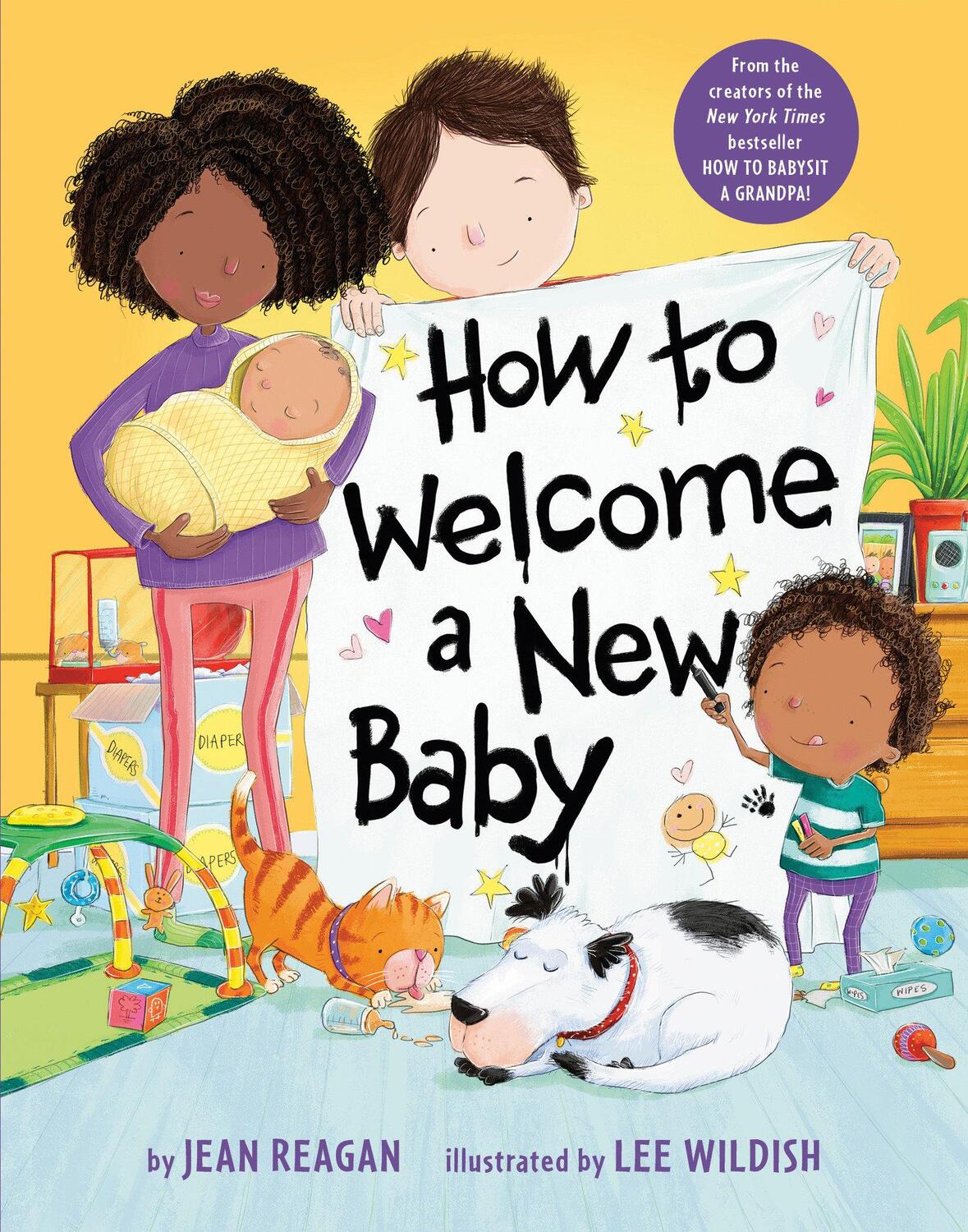 Cover: 9780593650424 | How to Welcome a New Baby | Jean Reagan | Buch | Kinder-Pappbuch