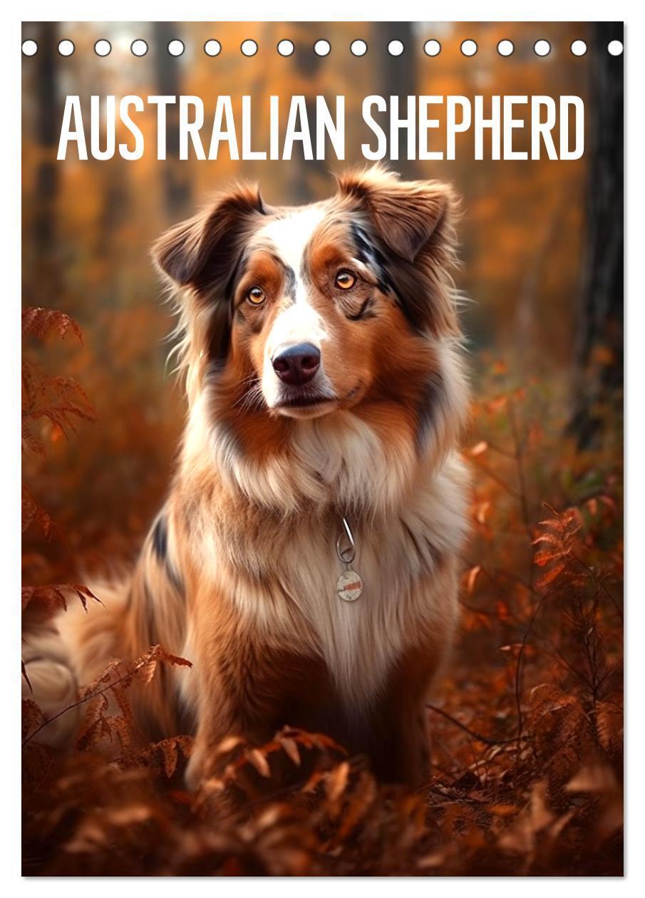 Cover: 9783435877249 | Australian Shepherd (Tischkalender 2025 DIN A5 hoch), CALVENDO...