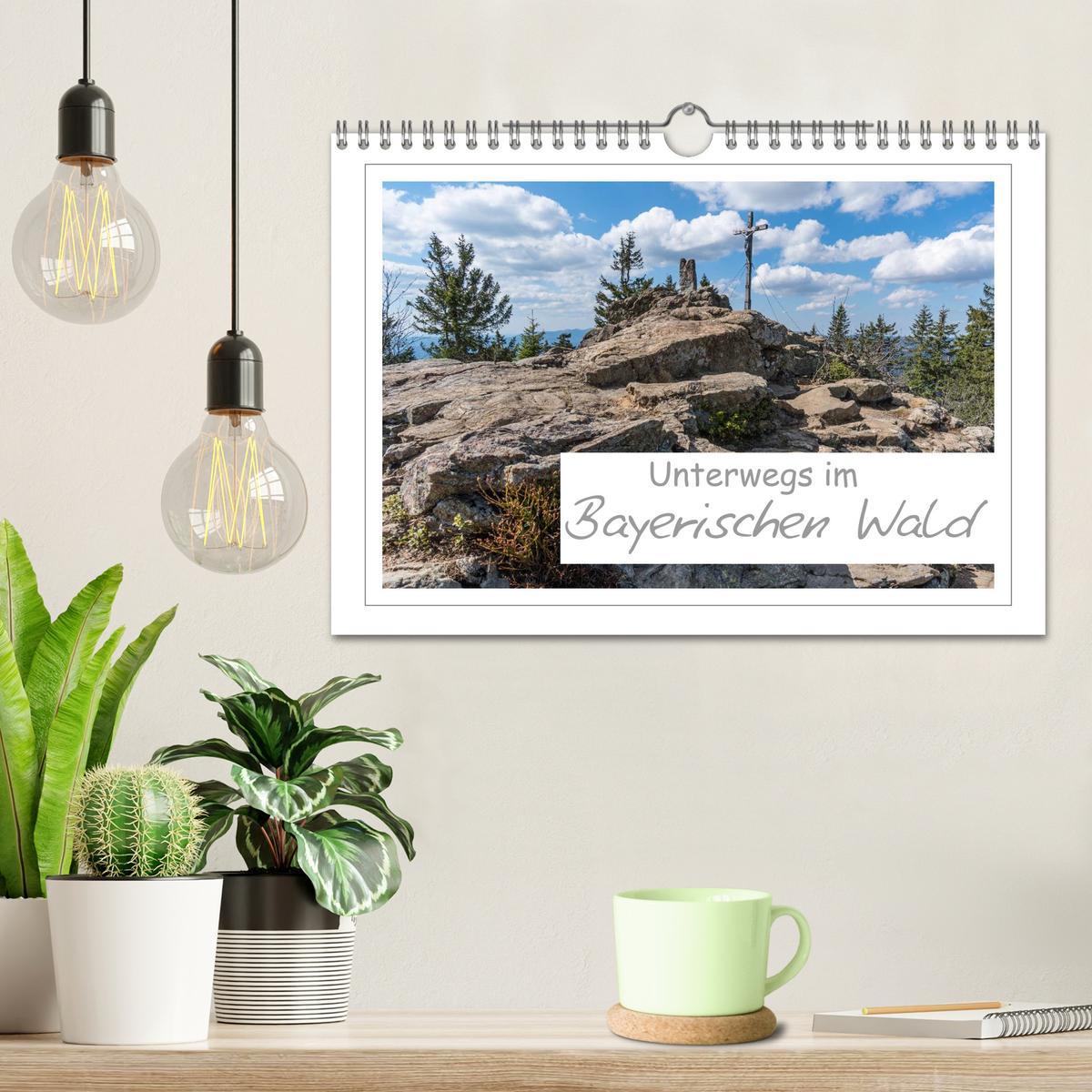 Bild: 9783435462636 | Unterwegs im Bayerischen Wald (Wandkalender 2025 DIN A4 quer),...