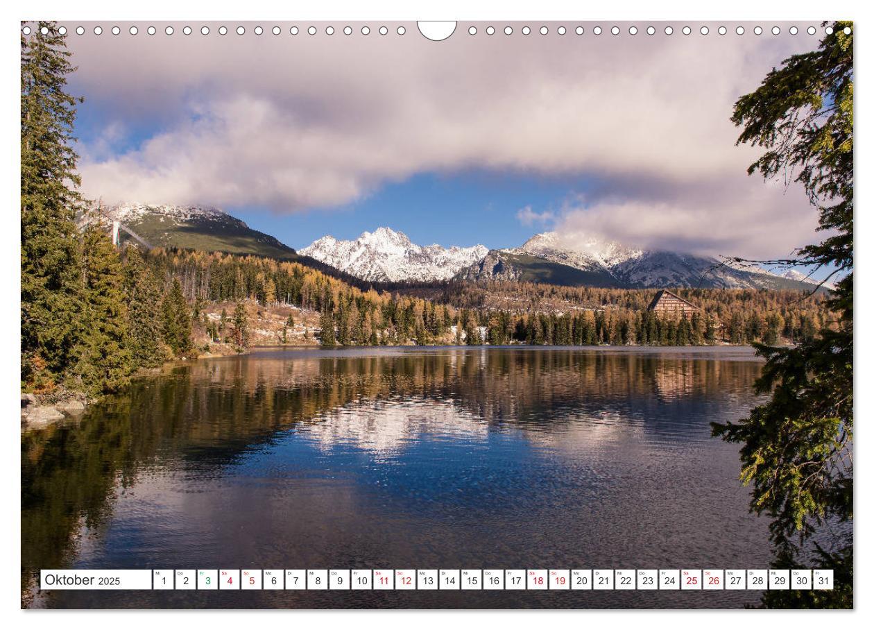 Bild: 9783435487547 | Slowakei - Die Schönheit der Tatra Gebirge (Wandkalender 2025 DIN...