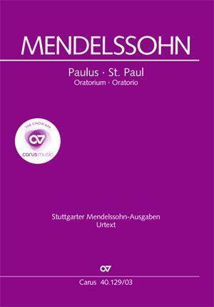 Cover: 9790007089276 | Paulus (Klavierauszug deutsch/englisch) | Oratorium MWV A 14,1834-1836