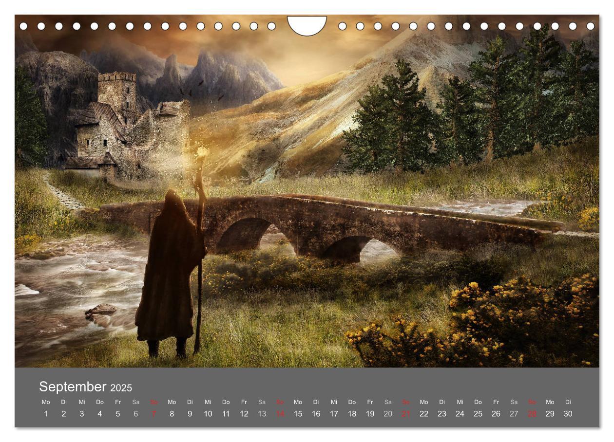 Bild: 9783435621156 | Zwielicht - Fantasylandschaften (Wandkalender 2025 DIN A4 quer),...