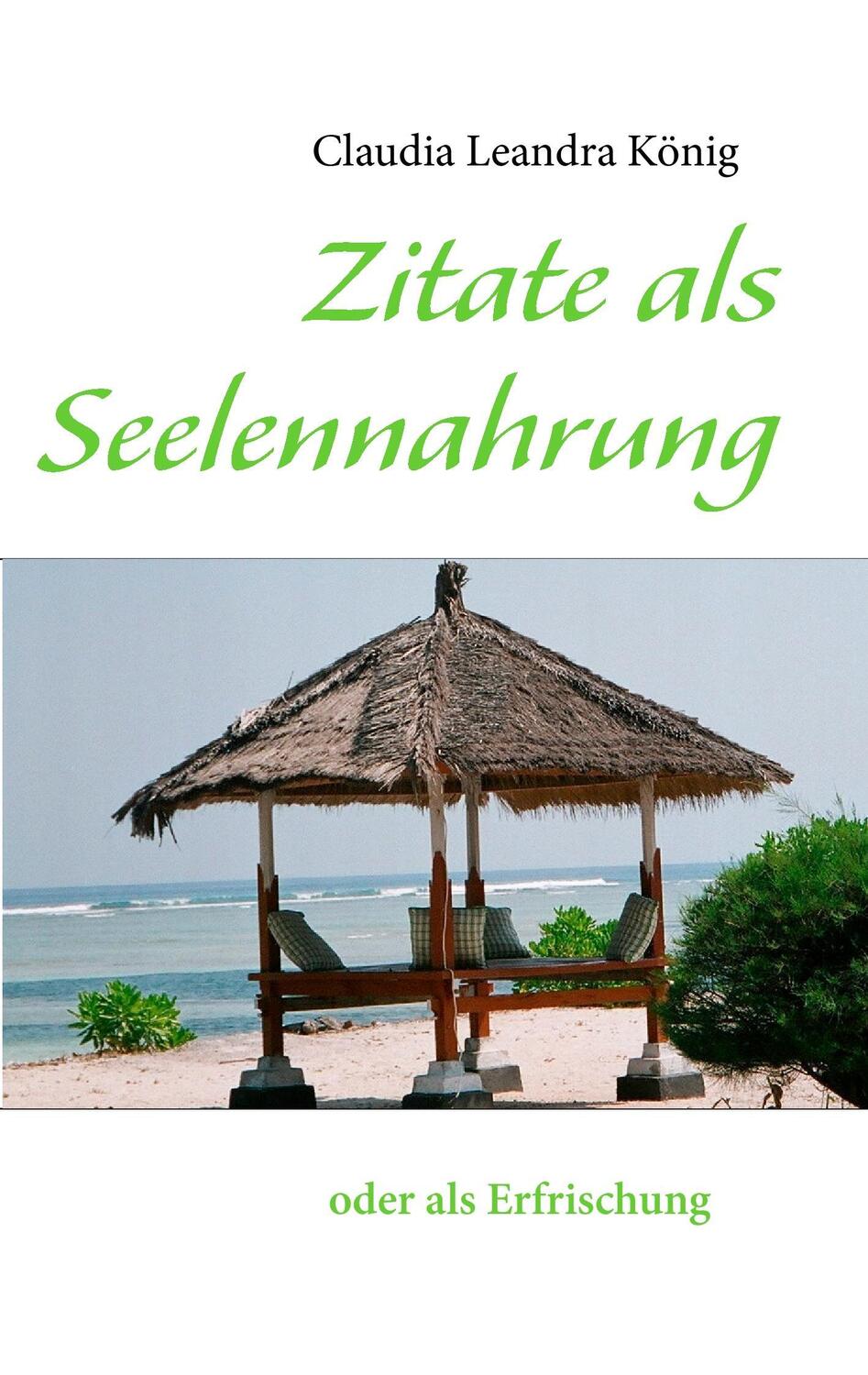 Cover: 9783842376700 | Zitate als Seelennahrung | oder als Erfrischung | König | Taschenbuch