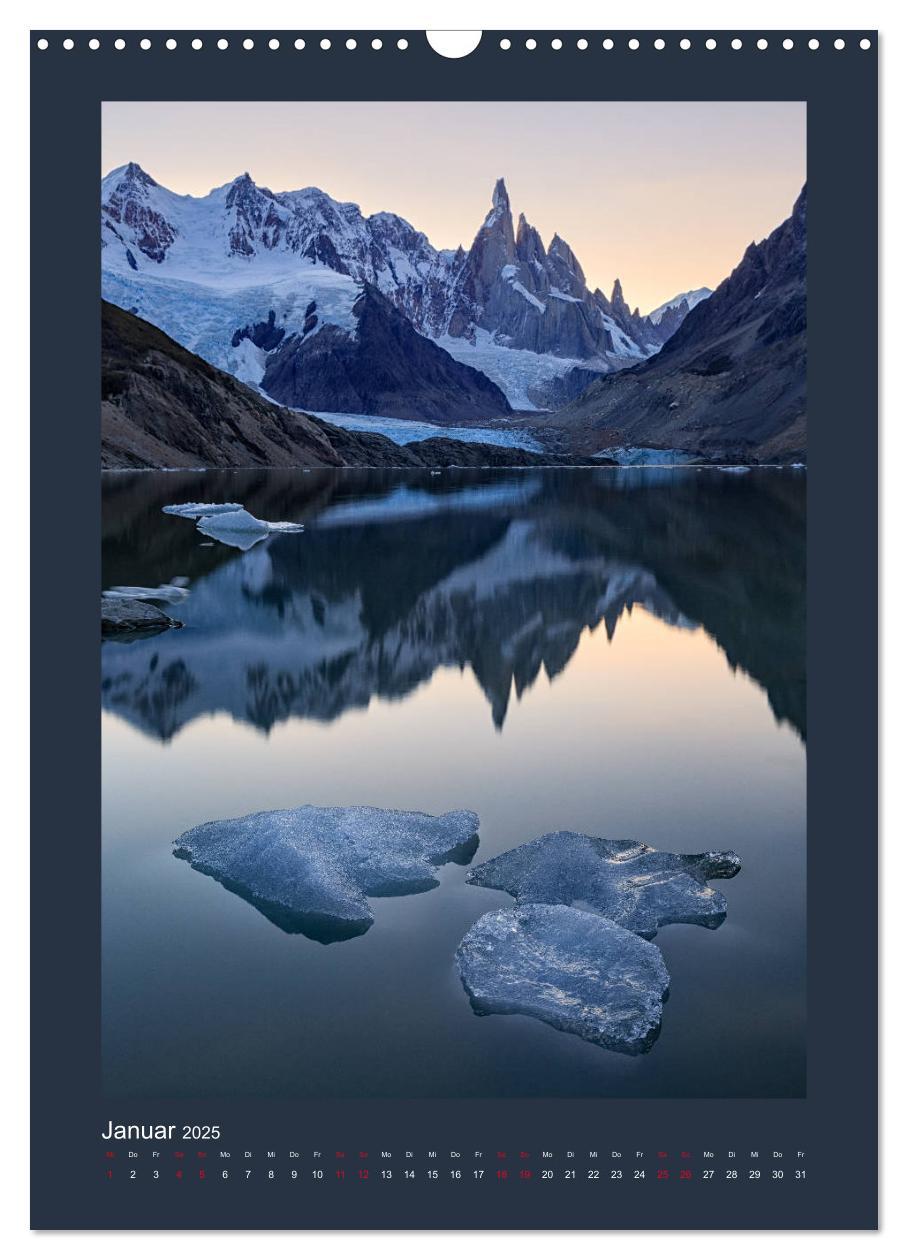 Bild: 9783435996667 | Patagonien: Sehnsuchtsziel am Ende der Welt (Wandkalender 2025 DIN...