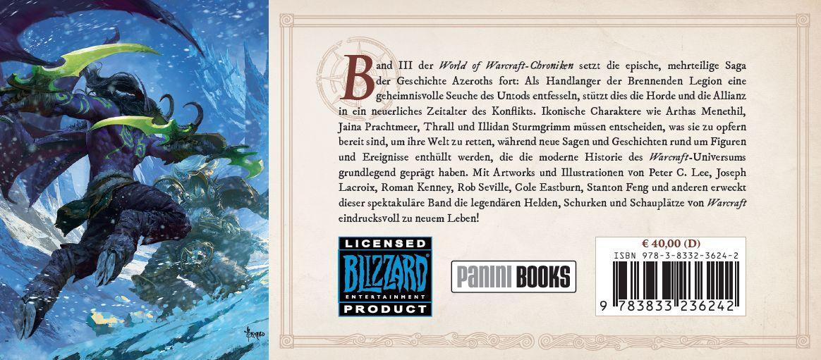 Rückseite: 9783833236242 | World of Warcraft: Chroniken Bd. 3 | Blizzard Entertainment | Buch